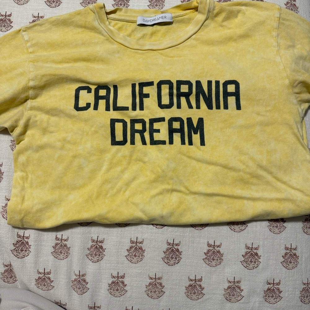 Daydreamer Sunny Yellow Tee